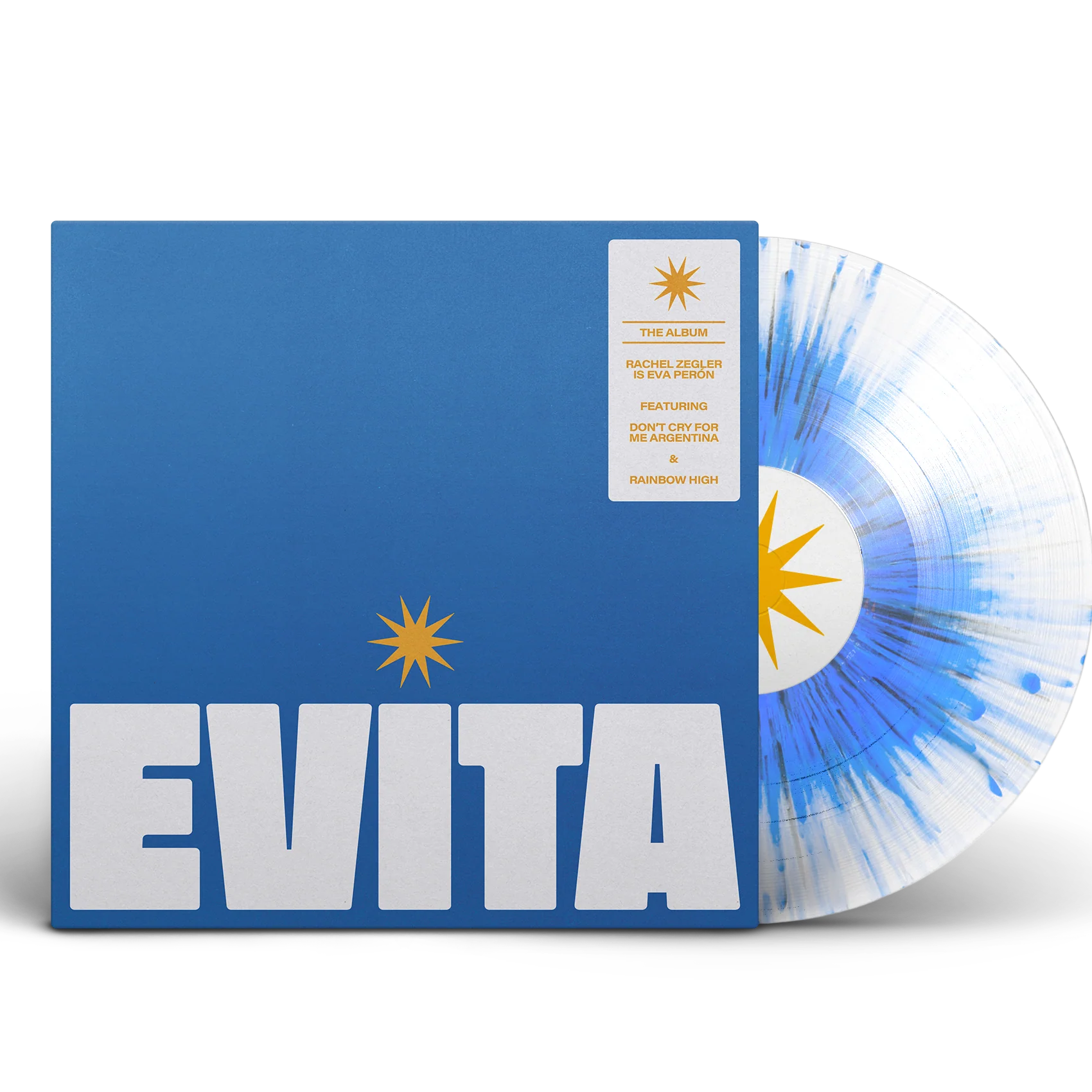 Andrew Lloyd Webber - EVITA Blue/White Splatter Vinyl **PREORDER**