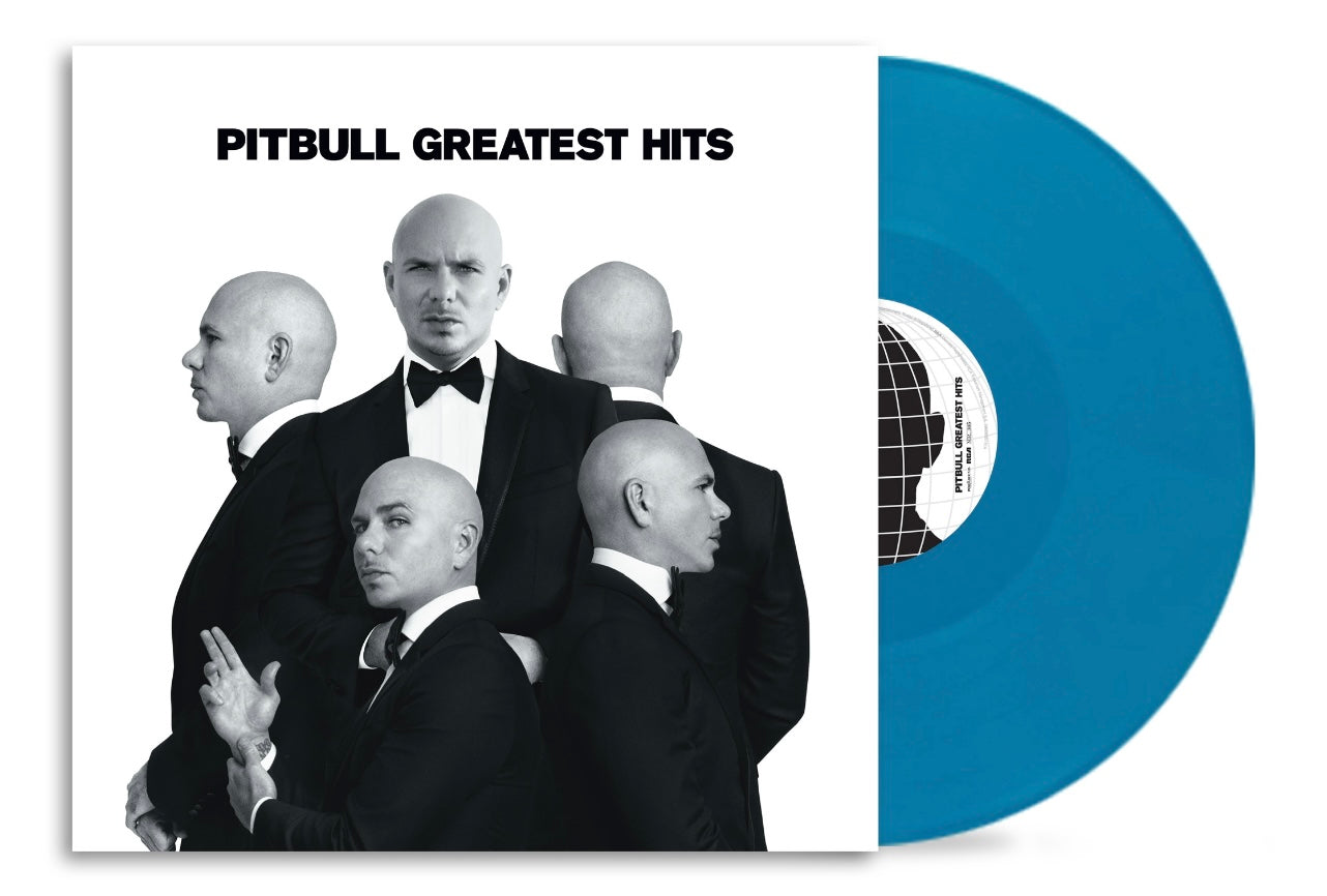 Pitbull ‘Greatest Hits’ Blue Vinyl **PREORDER**