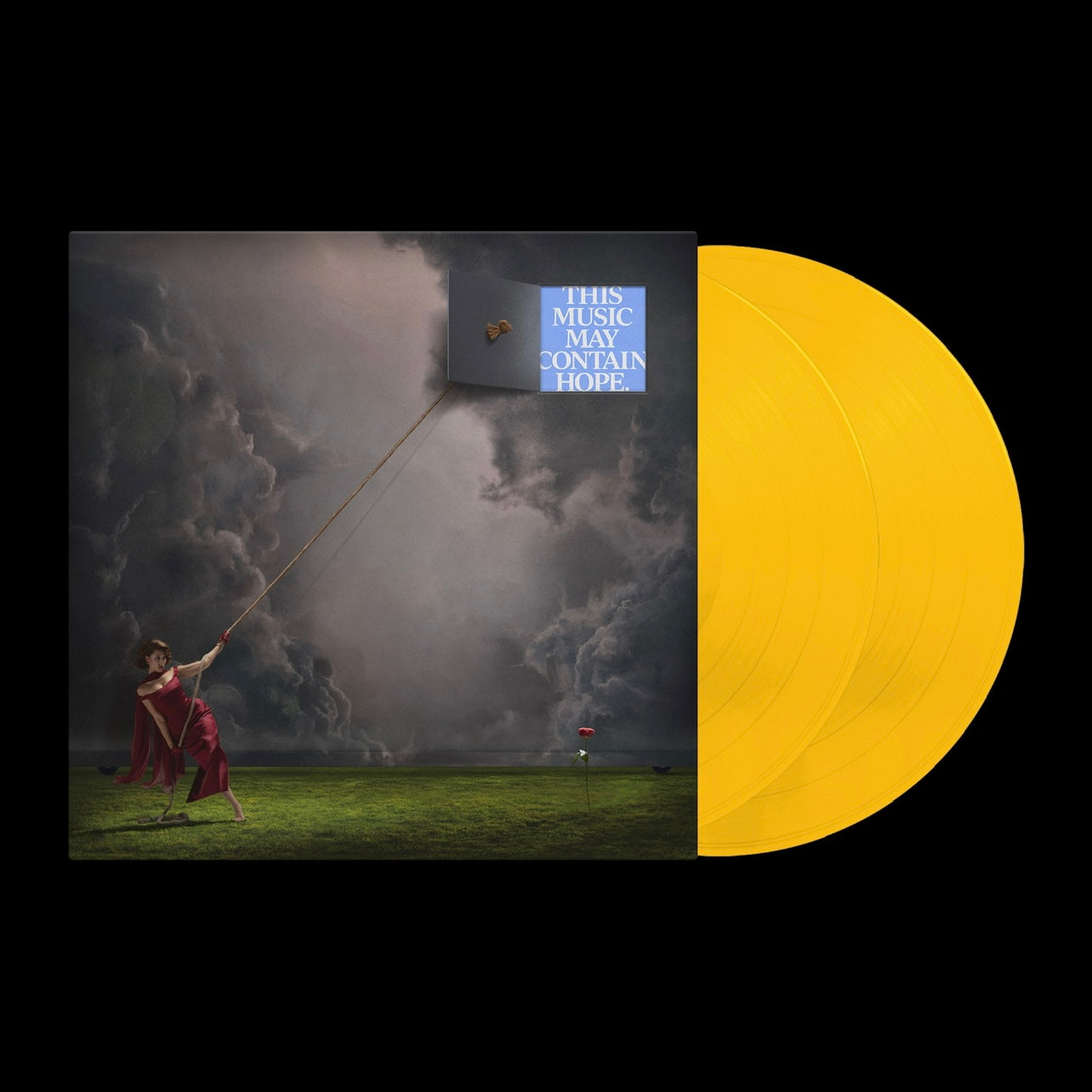 RAYE THIS MUSIC MAY CONTAIN HOPE. 2LP Yellow Vinyl **PREORDER**