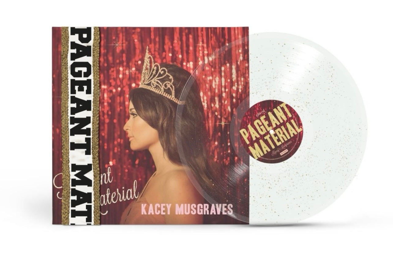 Kacey Musgraves - Pageant Material 10th Anniversary Gold Glitter Vinyl **PREORDER**