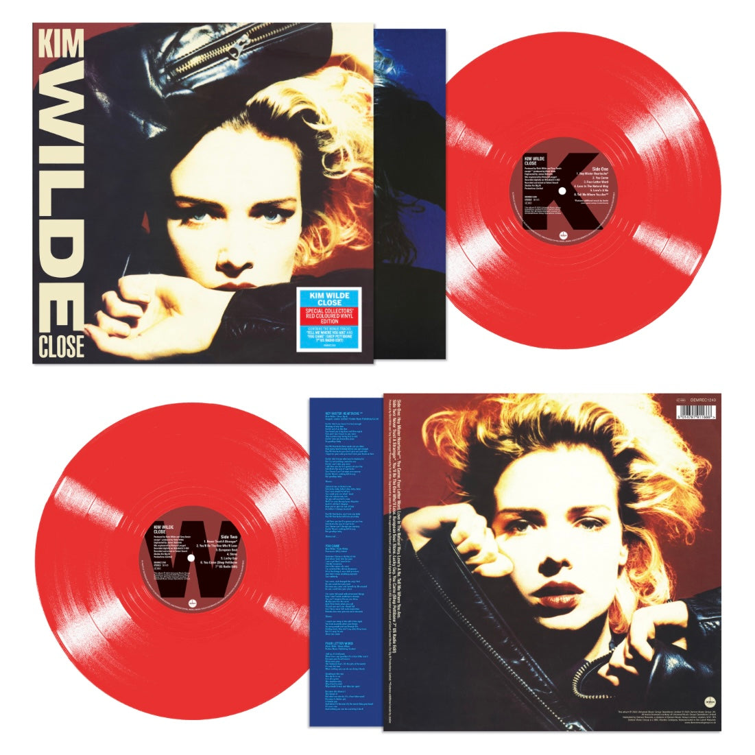 Kim Wilde Close Red Vinyl **PREORDER**