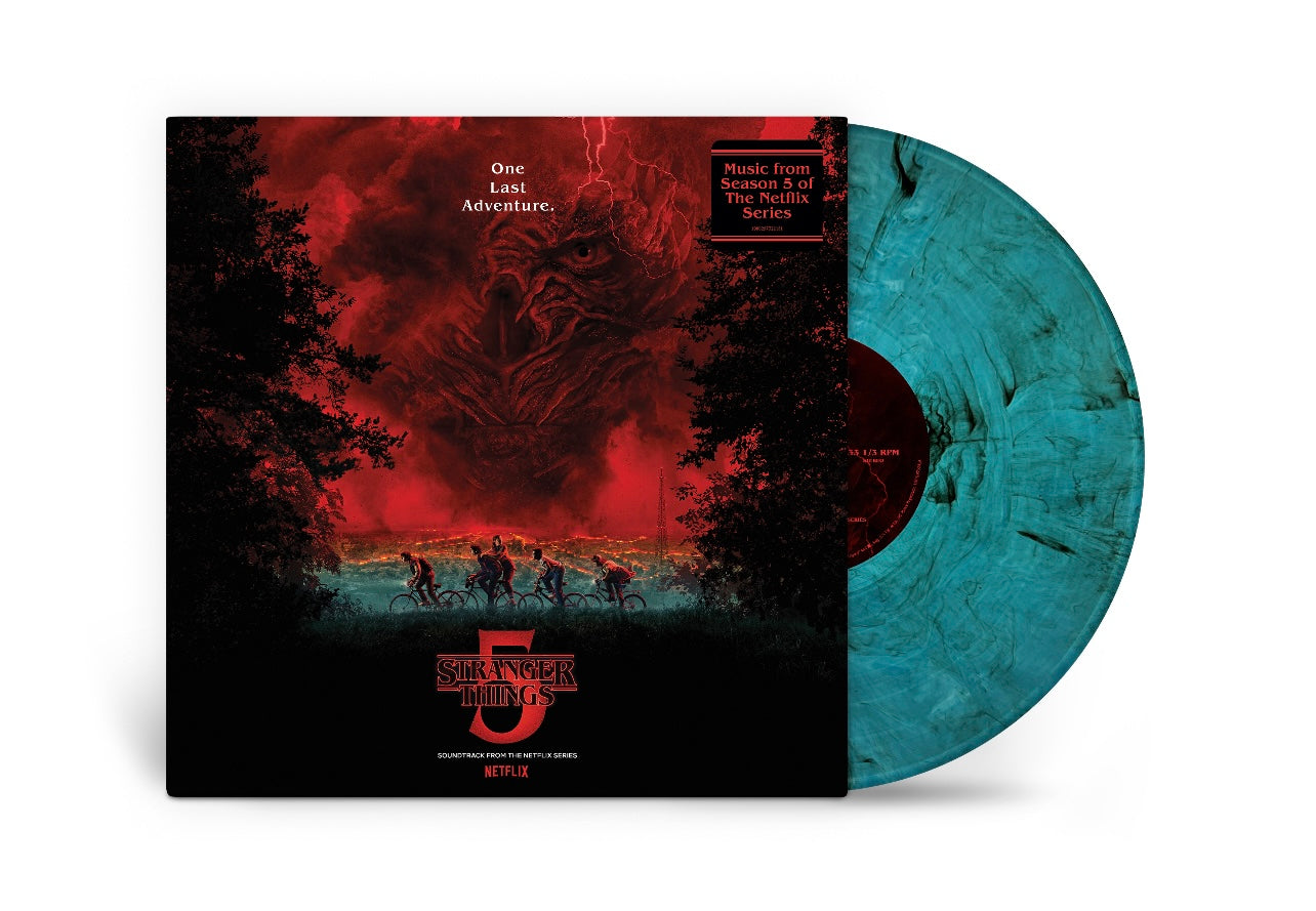 Stranger Things: Soundtrack From The Netflix Series, Season 5 Sea Blue Smoke LP **PREORDER**