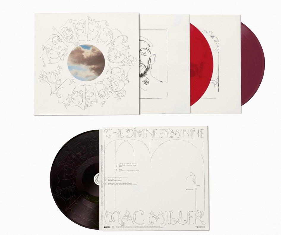 Mac Miller - The Divine Feminine (10th Anniversary) 3LP Coloured vinyl **PREORDER**