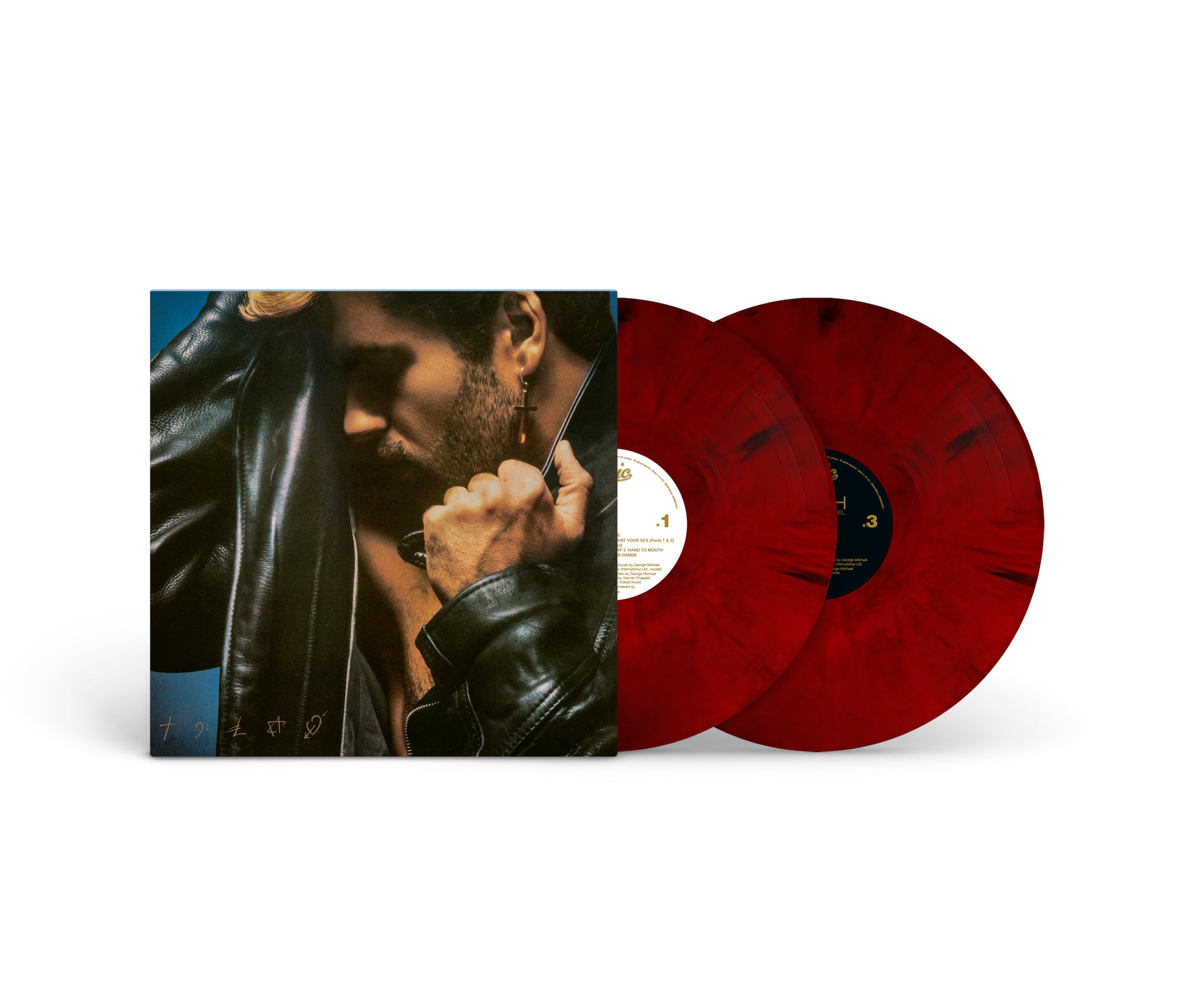 George Michael Faith Red & Black Marble 2LP **PREORDER**