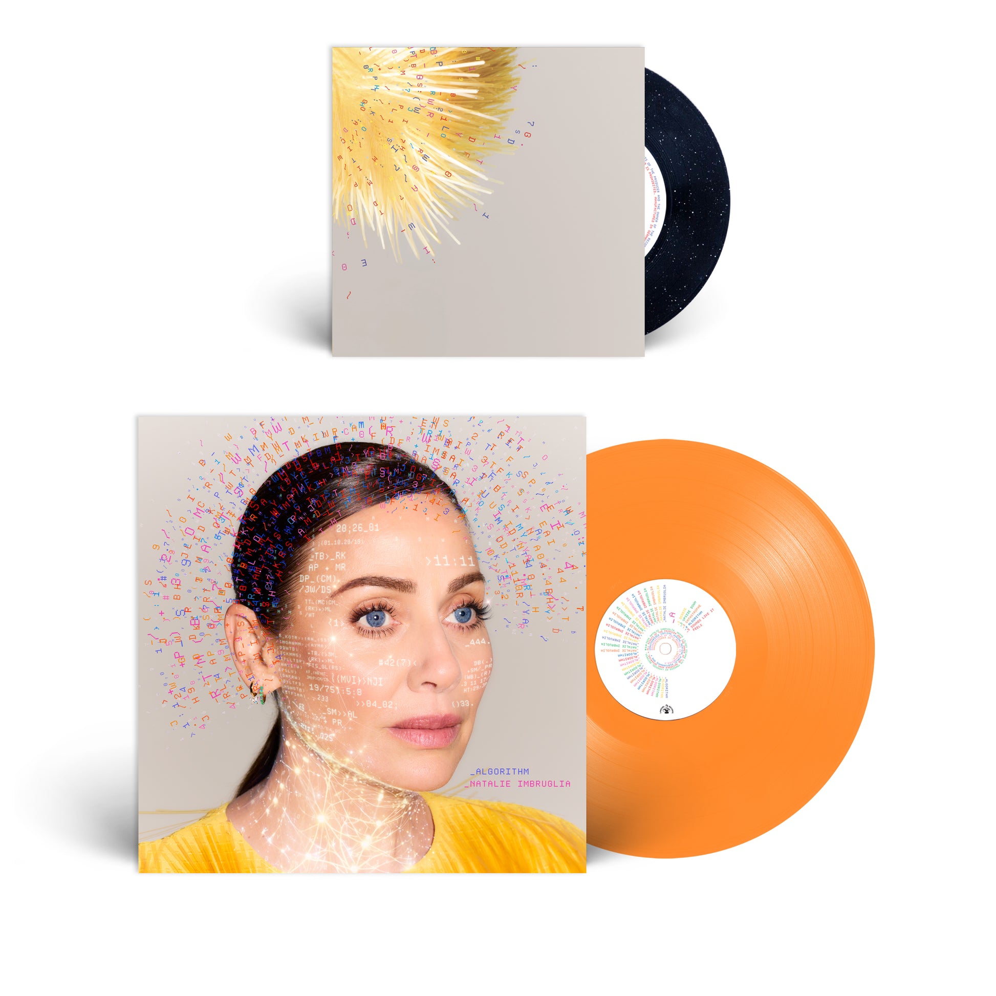 Natalie Imbruglia - Algorithm Indies Orange Vinyl Plus Sparkle 7" **PREORDER**