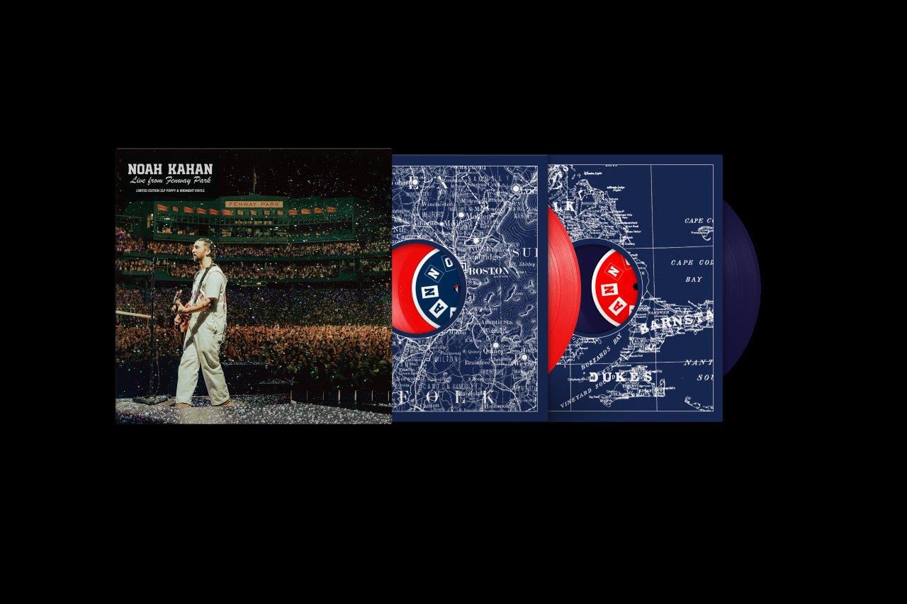 Noah Kahan - Live at Fenway Park Red/Blue 2LP **PREORDER**