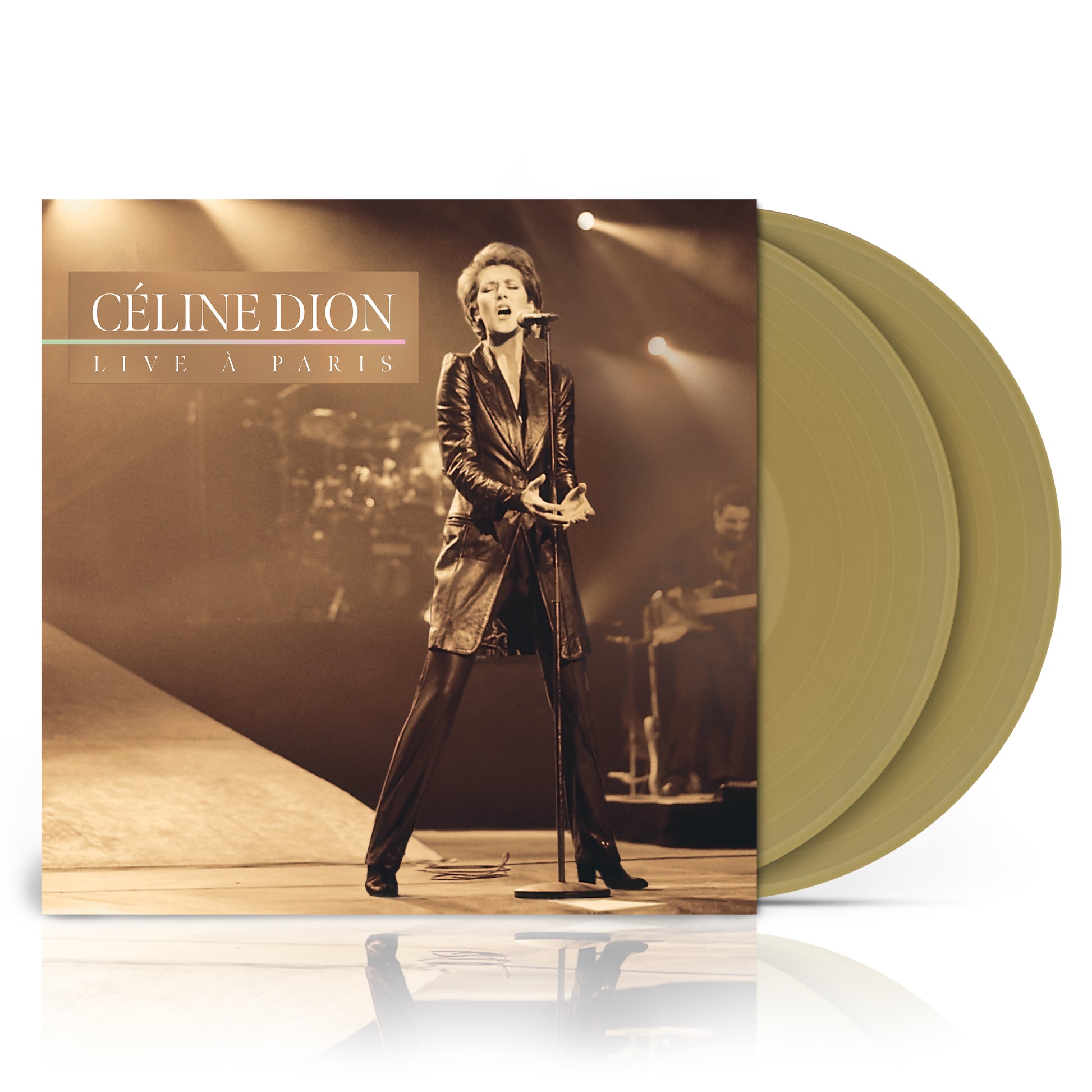 Céline Dion ‘Live à Paris’ Goldan Tan 2LP **PREORDER**