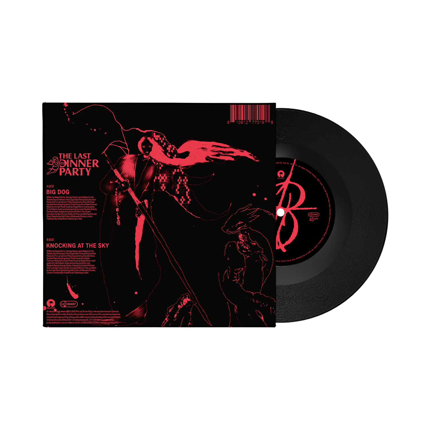 The Last Dinner Party - Big Dog / Knocking at the Sky 7” **PREORDER**
