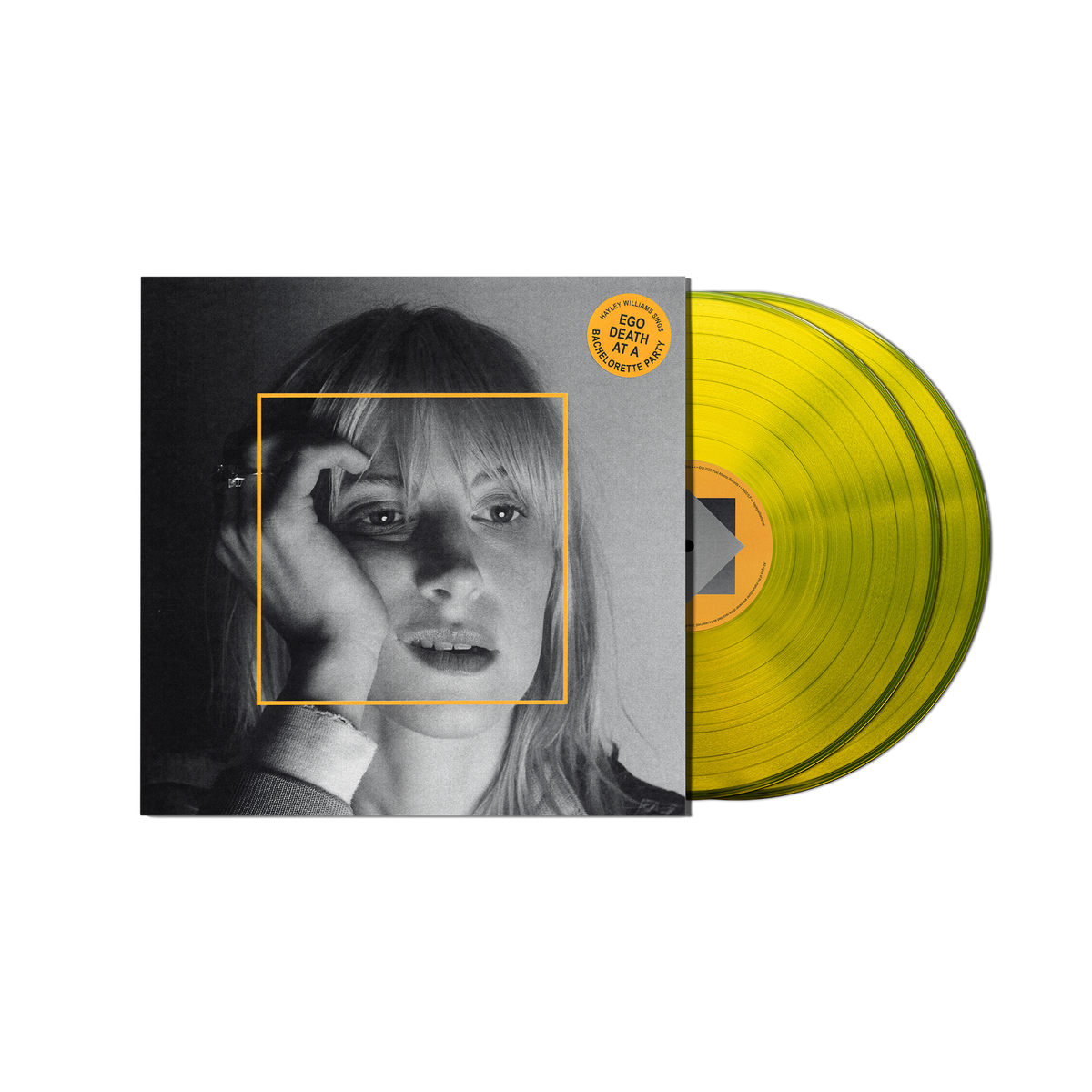 Hayley Williams Ego Death At A Bachelorette Party 26 Highlighter Yellow Vinyl **PREORDER**