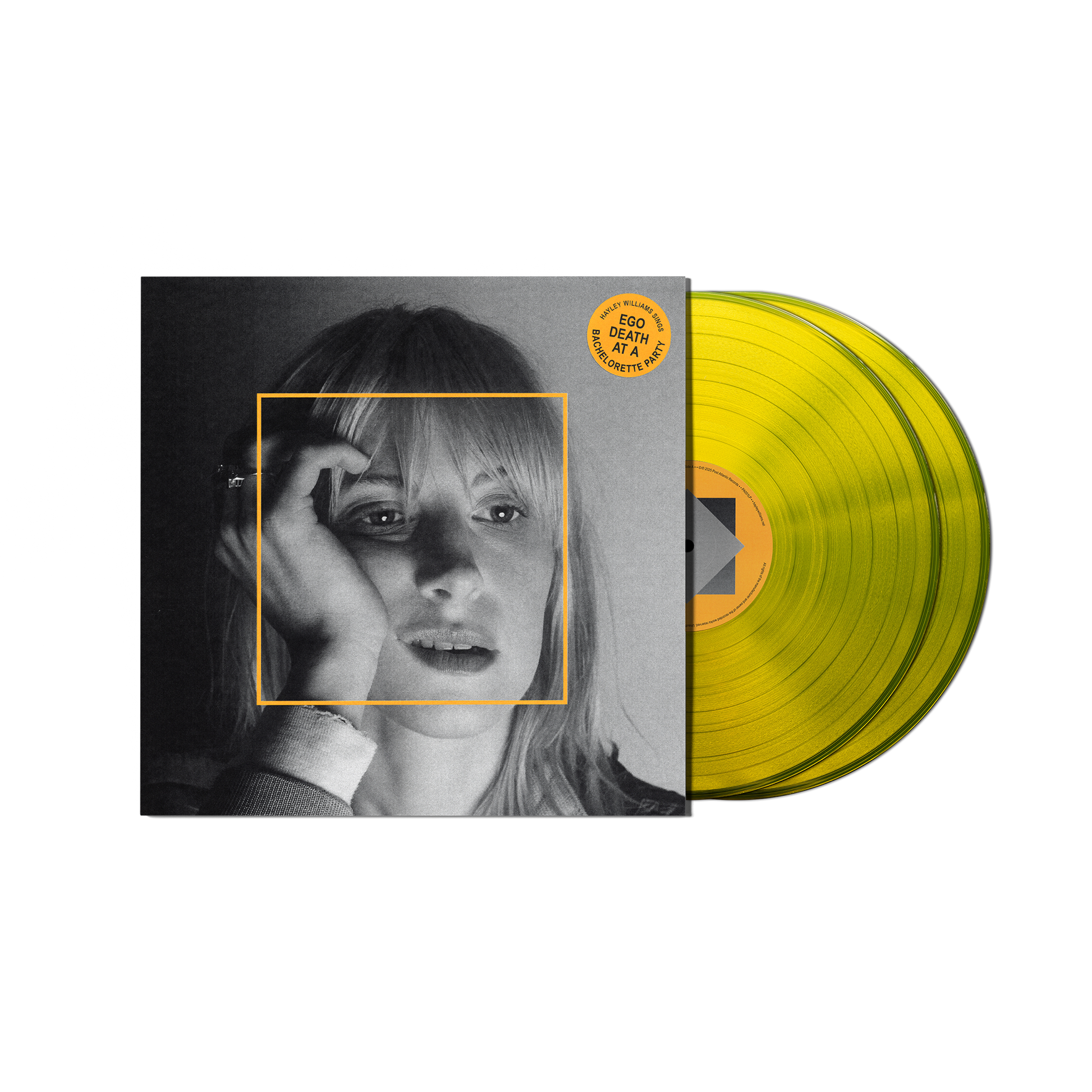 Hayley Williams Ego Death At A Bachelorette Party 26 Highlighter Yellow Vinyl **PREORDER**