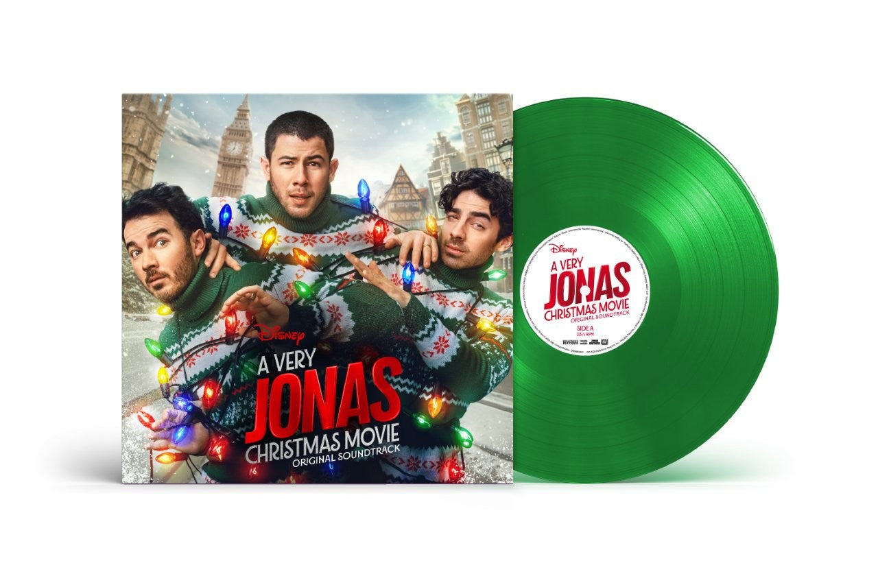 Jonas Brothers A Very Jonas Christmas Movie Green Vinyl **PREORDER**