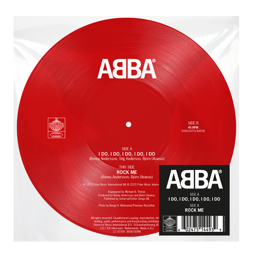 ABBA  I Do, I Do, I Do, I Do, I Do / Rock Me 7" Pic Disc
