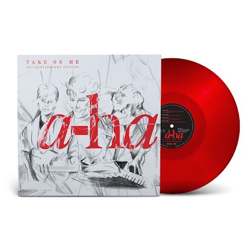 a-ha Take On Me (40th Anniversary EP) 12” 140g Ruby Red Vinyl Record Store Day Black Friday