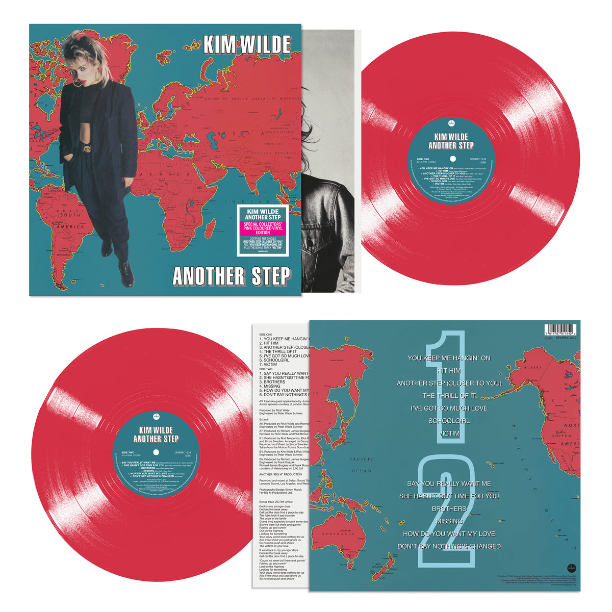 Kim Wilde Another Step Pink Vinyl **PREORDER**