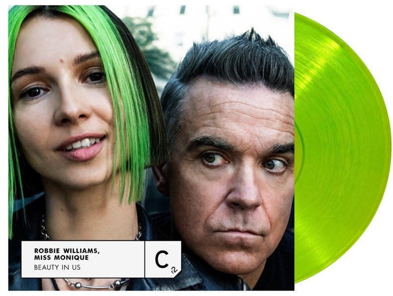 Robbie Williams, Miss Monique - Beauty In U Translucent Neon Green **PREORDER**