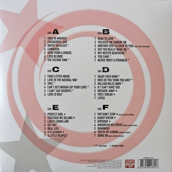 Kim Wilde Pop Don't Stop Greatest Hits 3LP