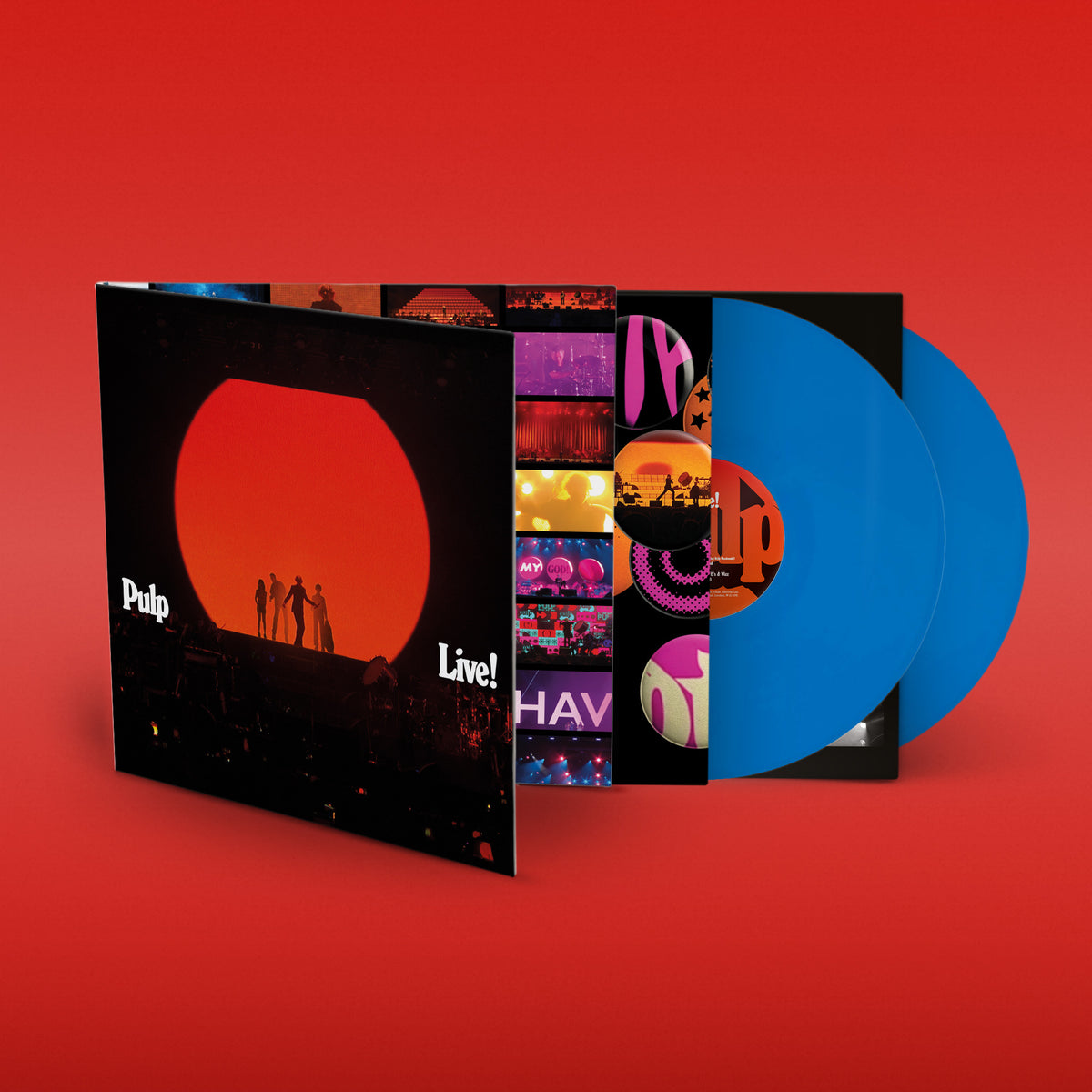Pulp Live! Indies Blue Vinyl **PREORDER**