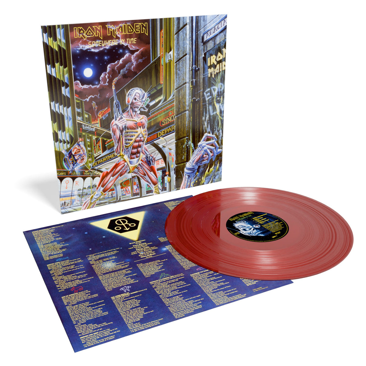 Iron Maiden - Somewhere In Time (40th Anniversary Edition) Oxblood vinyl **PREORDER**