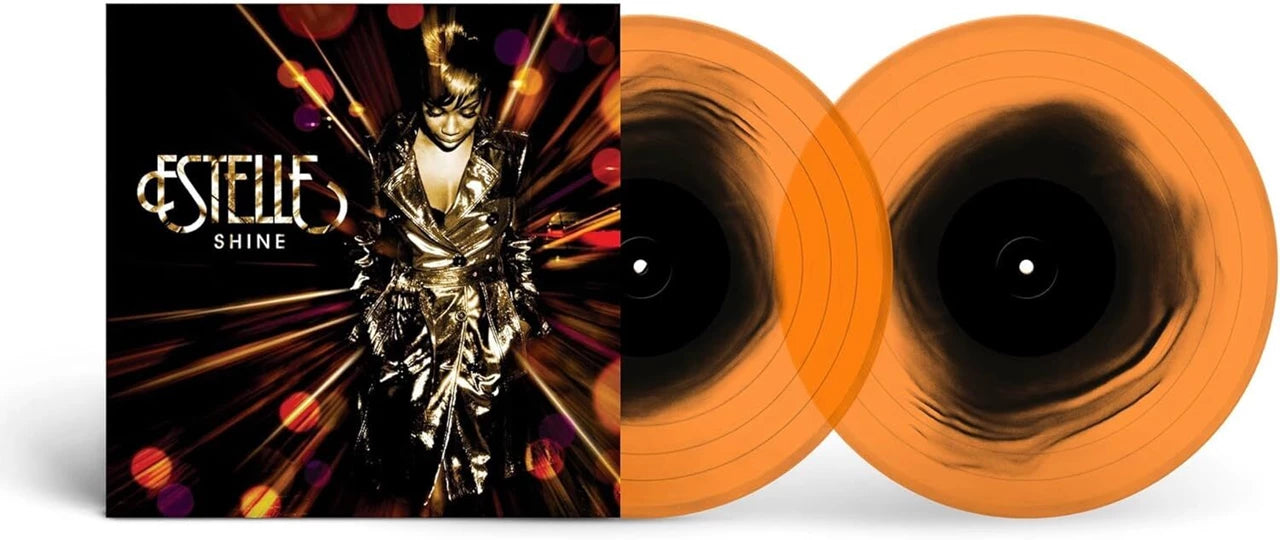 Estelle Shine Orange/Black Vinyl