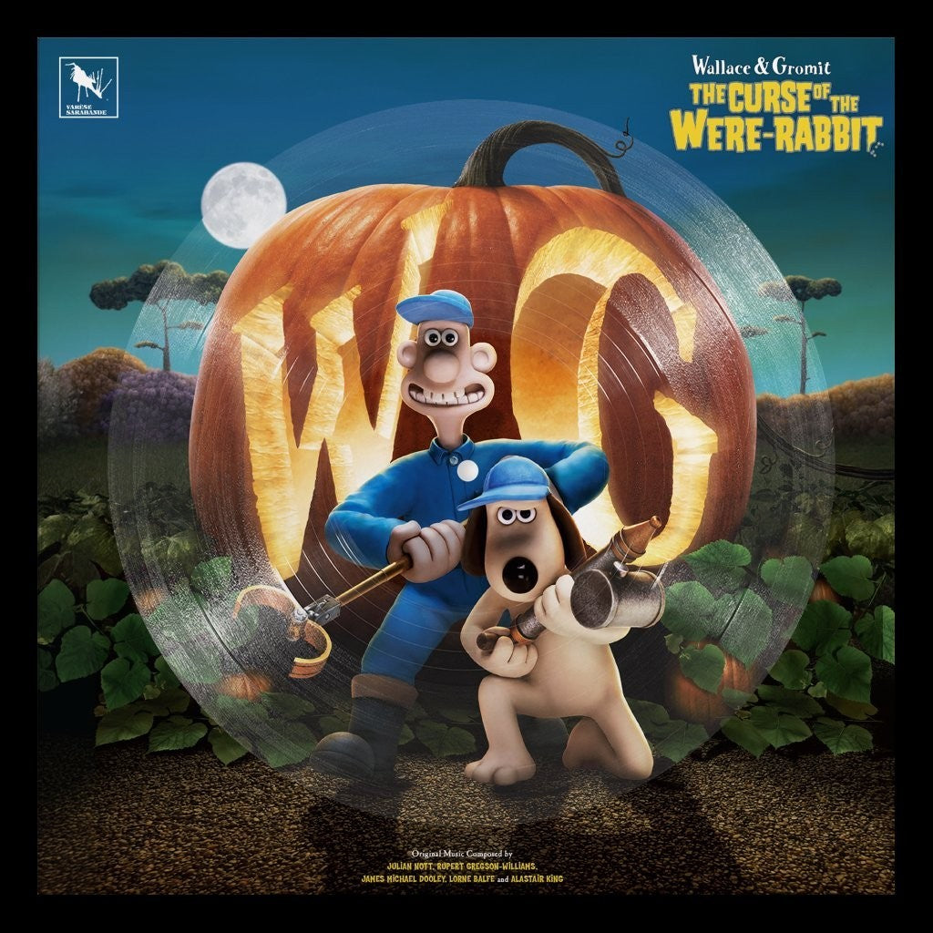 Wallace & Gromit - The Curse Of The Were Rabbit OST - Lorne Balfe, Rupert Gregson-Williams, Alastair King, James Michael Dooley, Julian Nott Limited Edition Picture Disc **PREORDER**