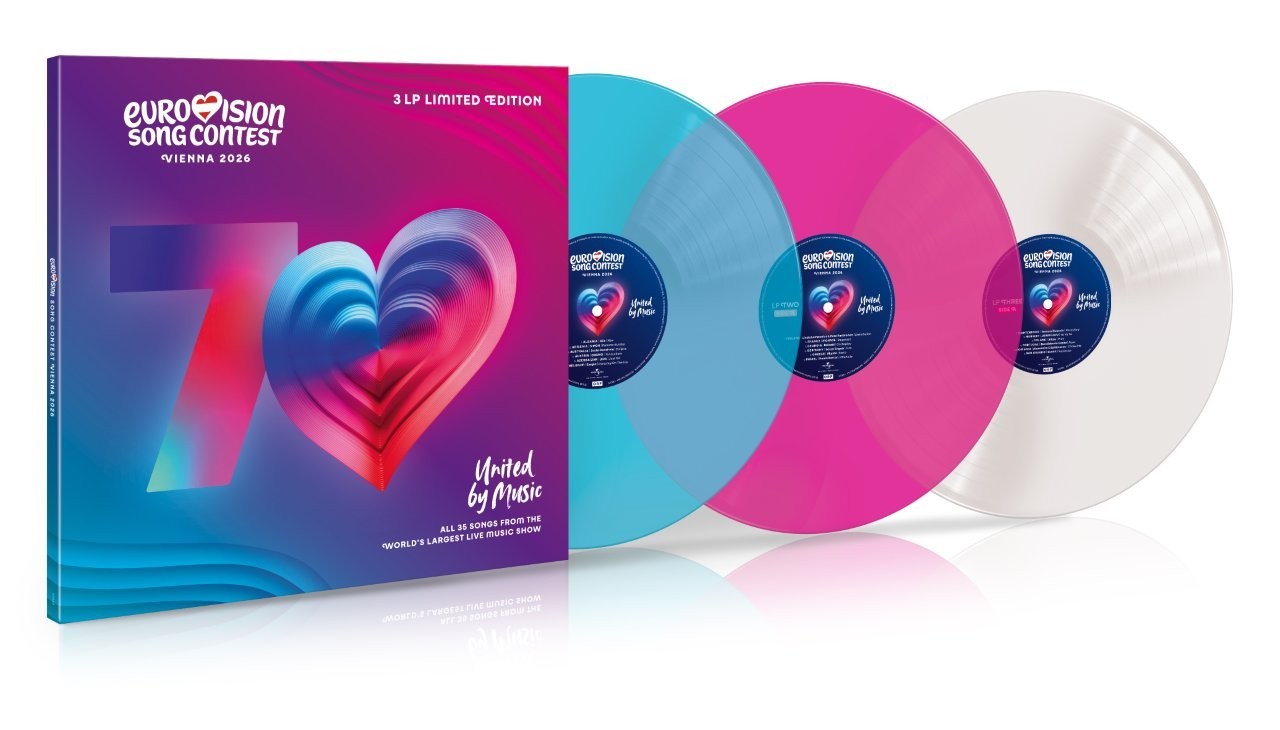 Eurovision Song Contest Vienna 2026 3LP Blue/Pink **PREORDER**
