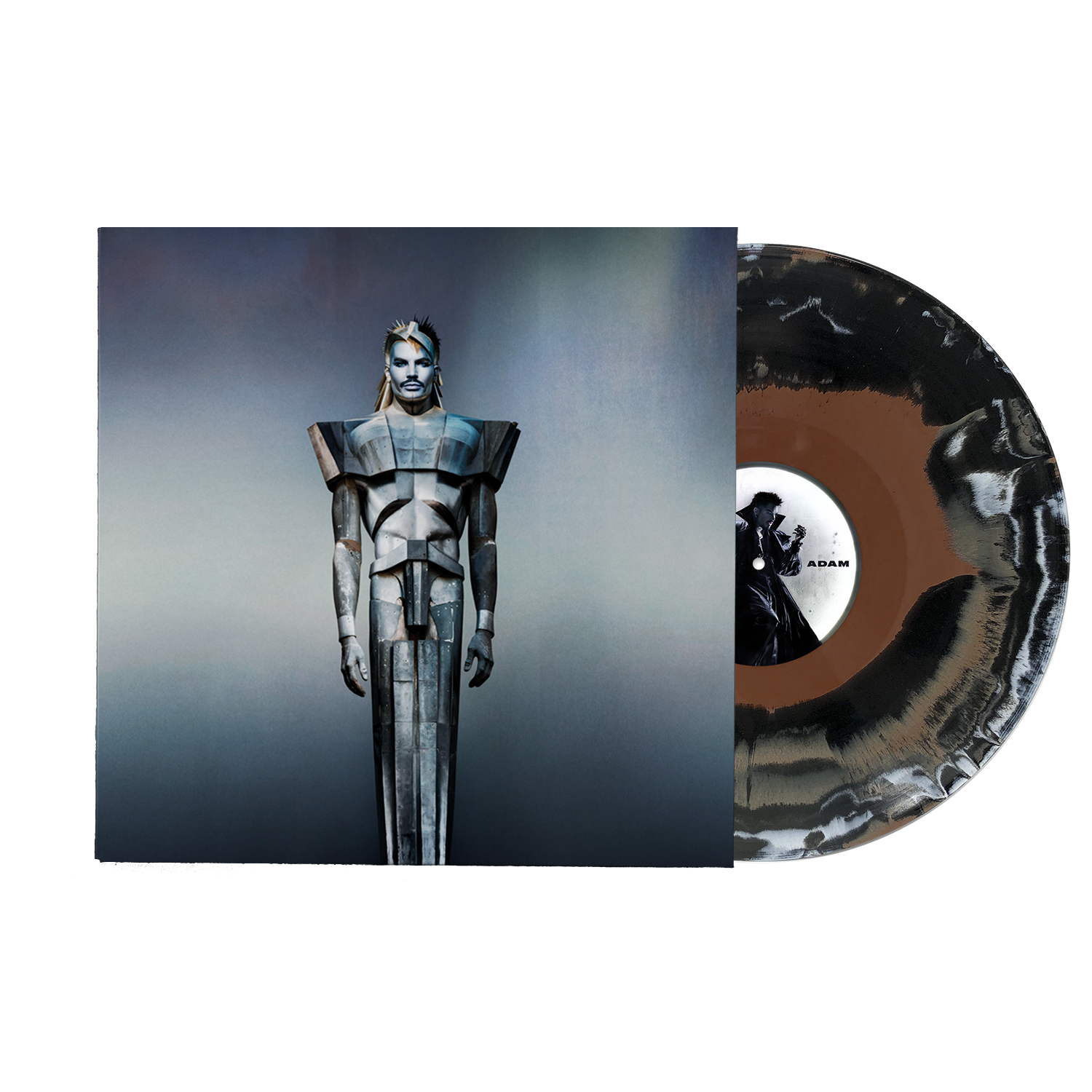Adam Lambert - ADAM Indies Black/White/Orange Marble VInyl w/Booklet **PREORDER**