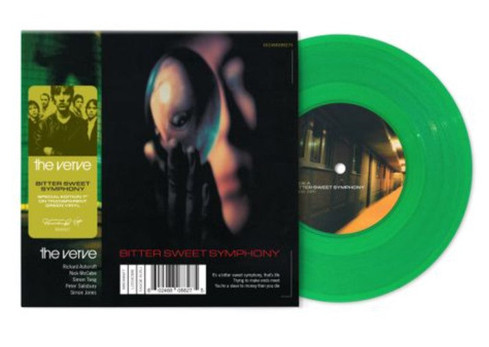 The Verve Bittersweet Symphony 7" Green Vinyl