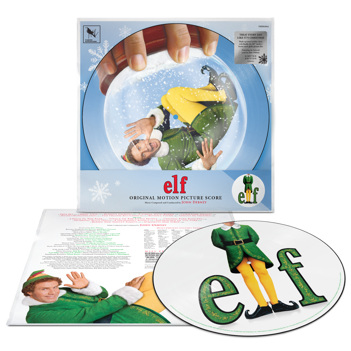 John Debney - Elf - Original Motion Picture Score Picture Disc **PREORDER**