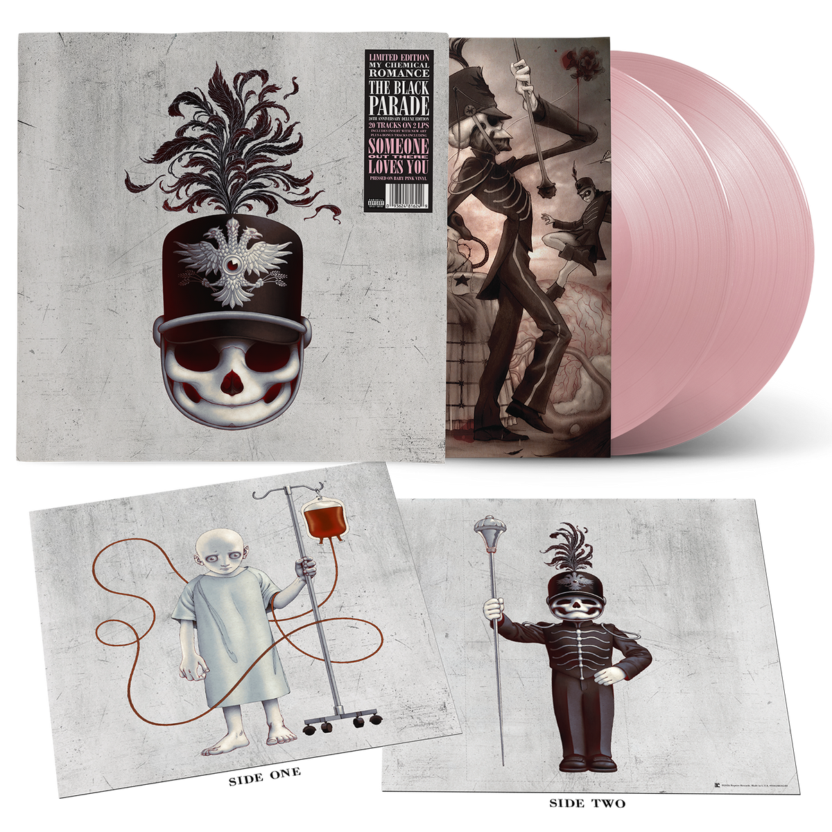 My Chemical Romance - The Black Parade (20th Anniversary Edition) 2LP Baby Pink vinyl RSD Stores exclusive **PREORDER**