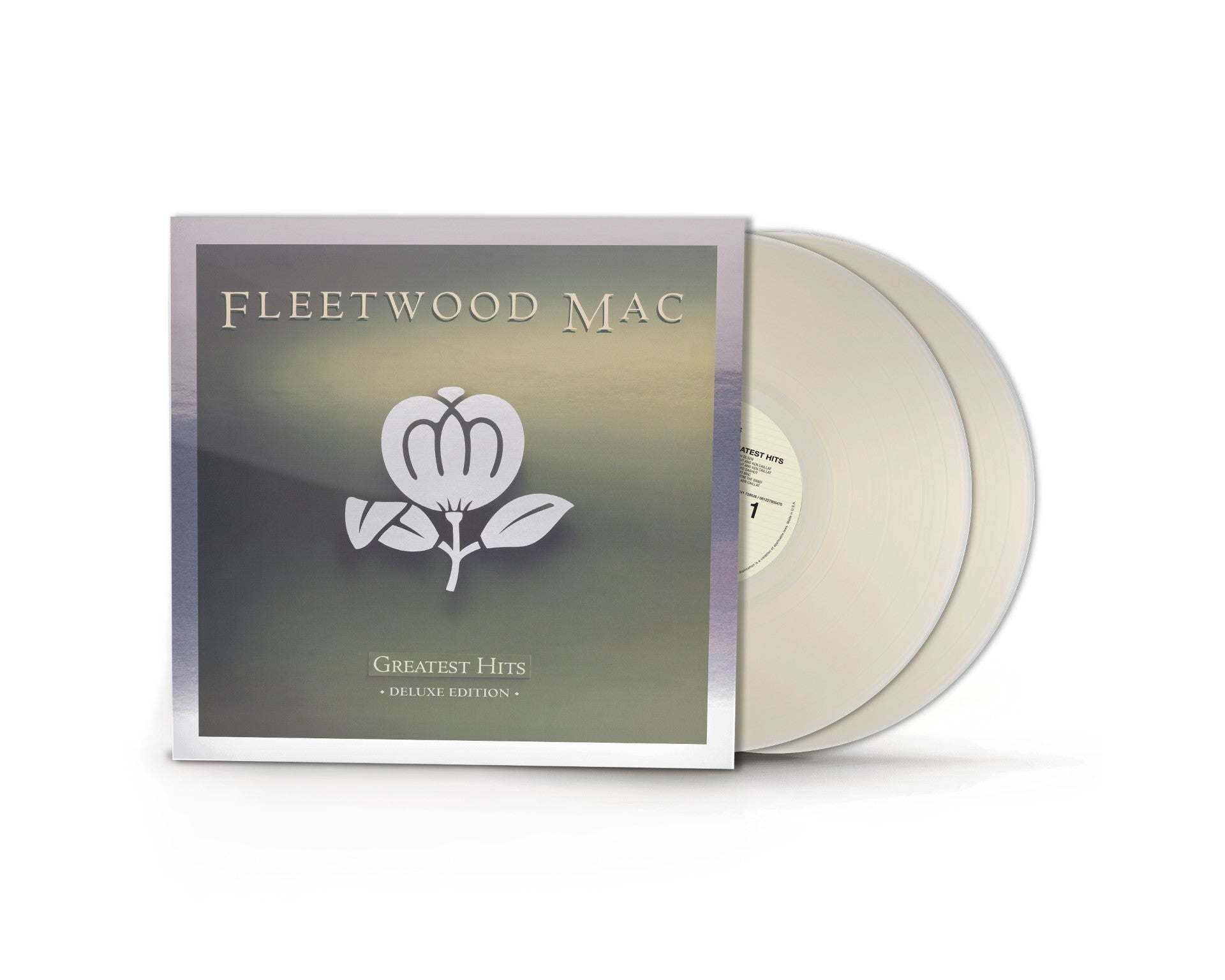 Fleetwood Mac Greatest Hits (Deluxe Edition) 2LP Trans White vinyl **PREORDER**