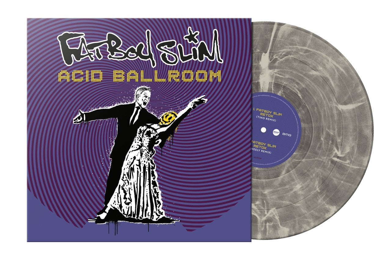 Fatboy Slim Acid Ballroom Grey/Silver Swirl Vinyl **PREORDER**