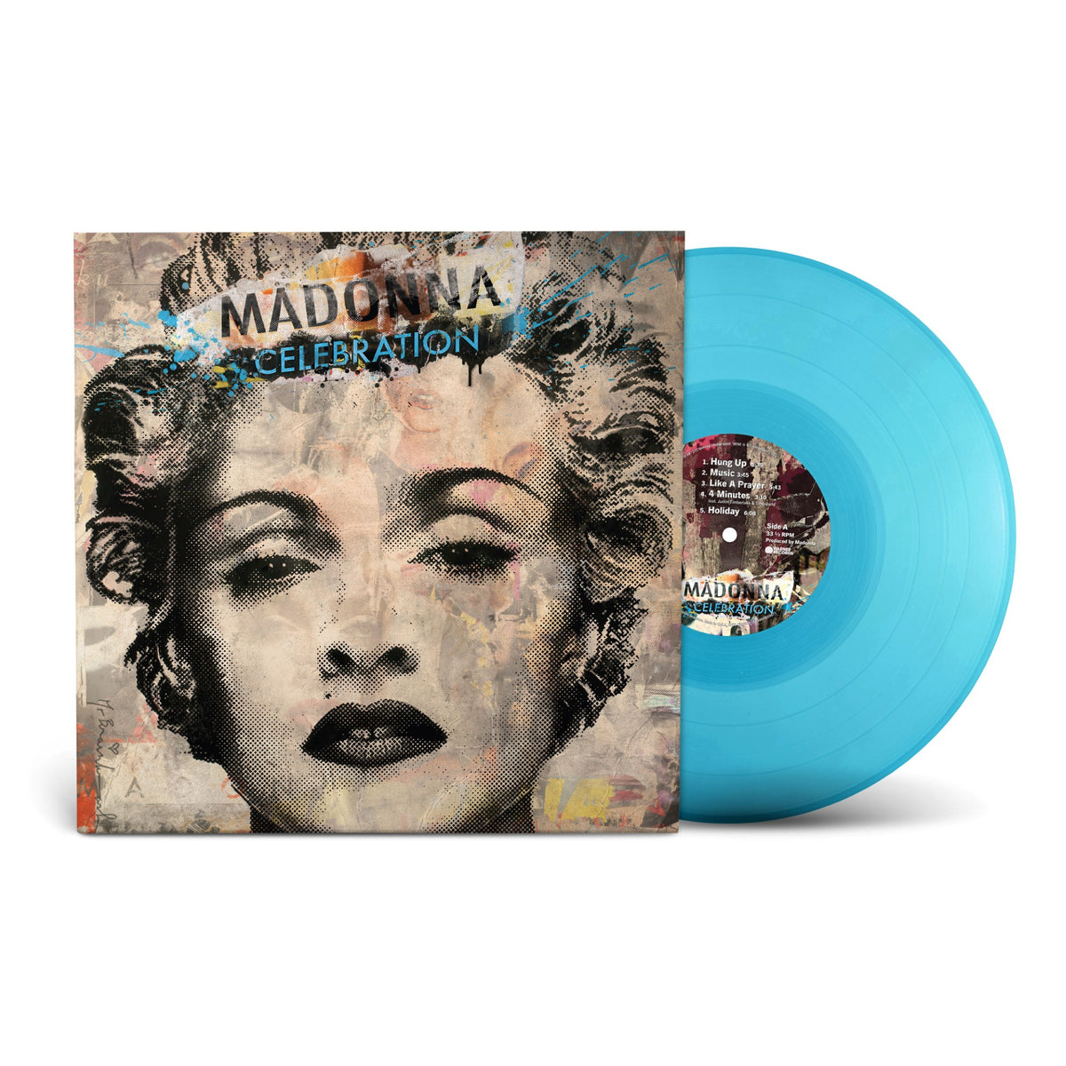 Madonna - Celebration 1LP Light Blue Vinyl **PREORDER**