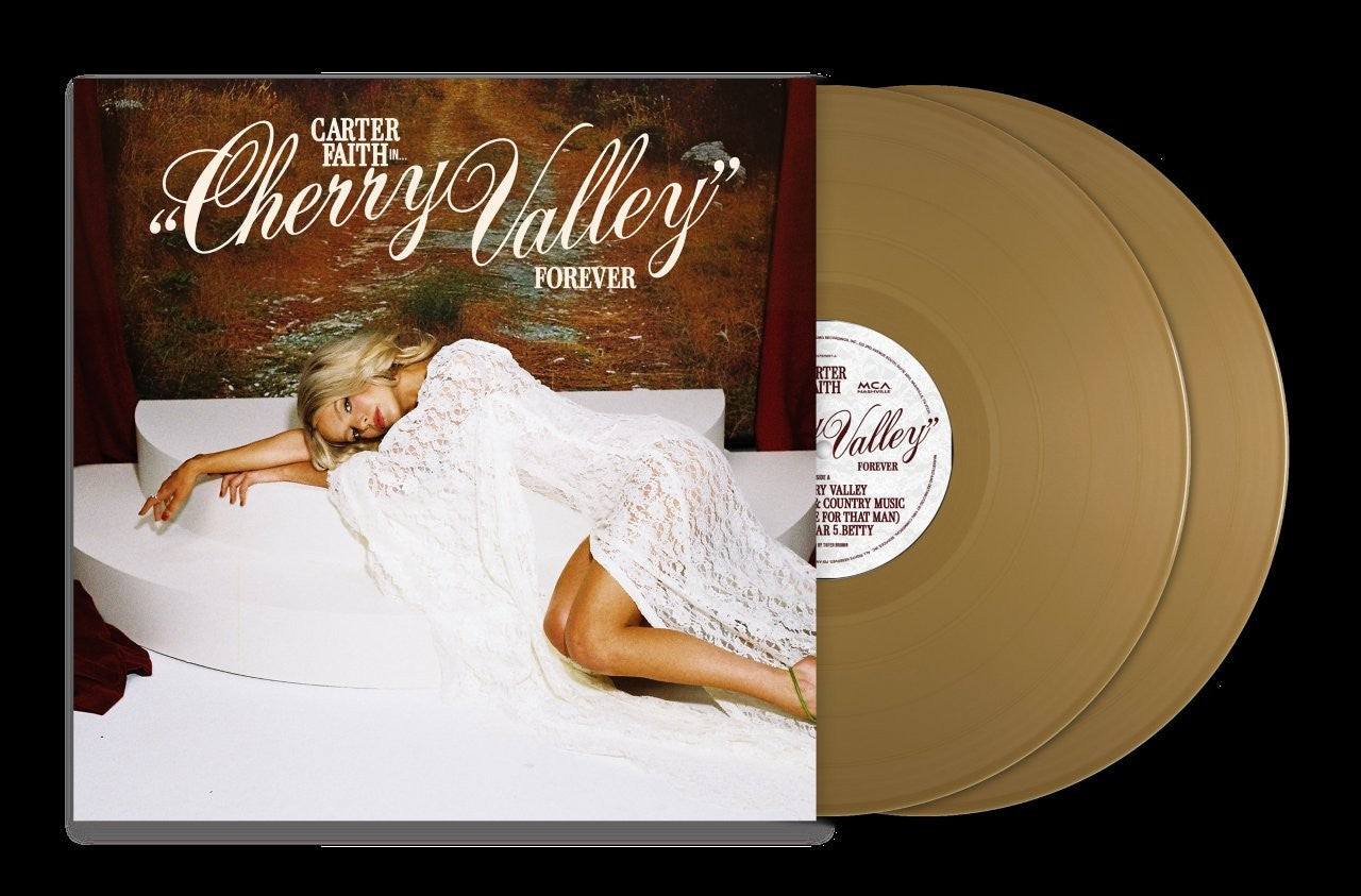 Carter Faith Cherry Valley Forever Opaque Gold 2LP **PREORDER**