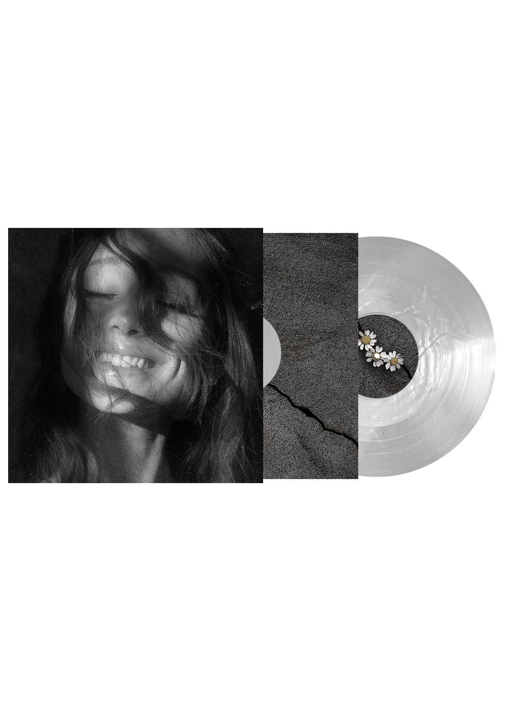 Ariana Grande petal Translucent Pearly White Vinyl **PREORDER**