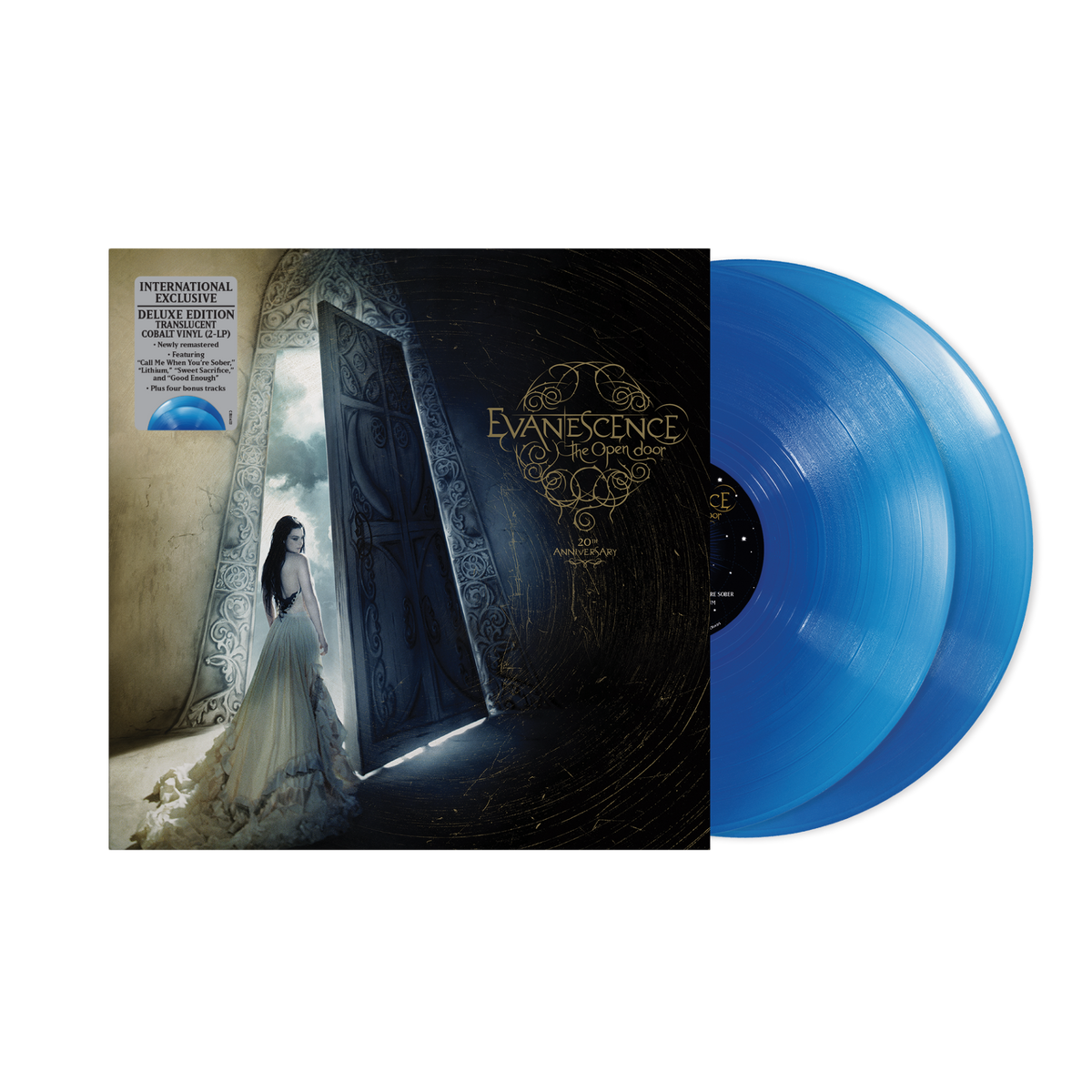 Evanescence  The Open Door (Deluxe Edition) TRANSLUCENT COBALT 2LP **PREORDER**