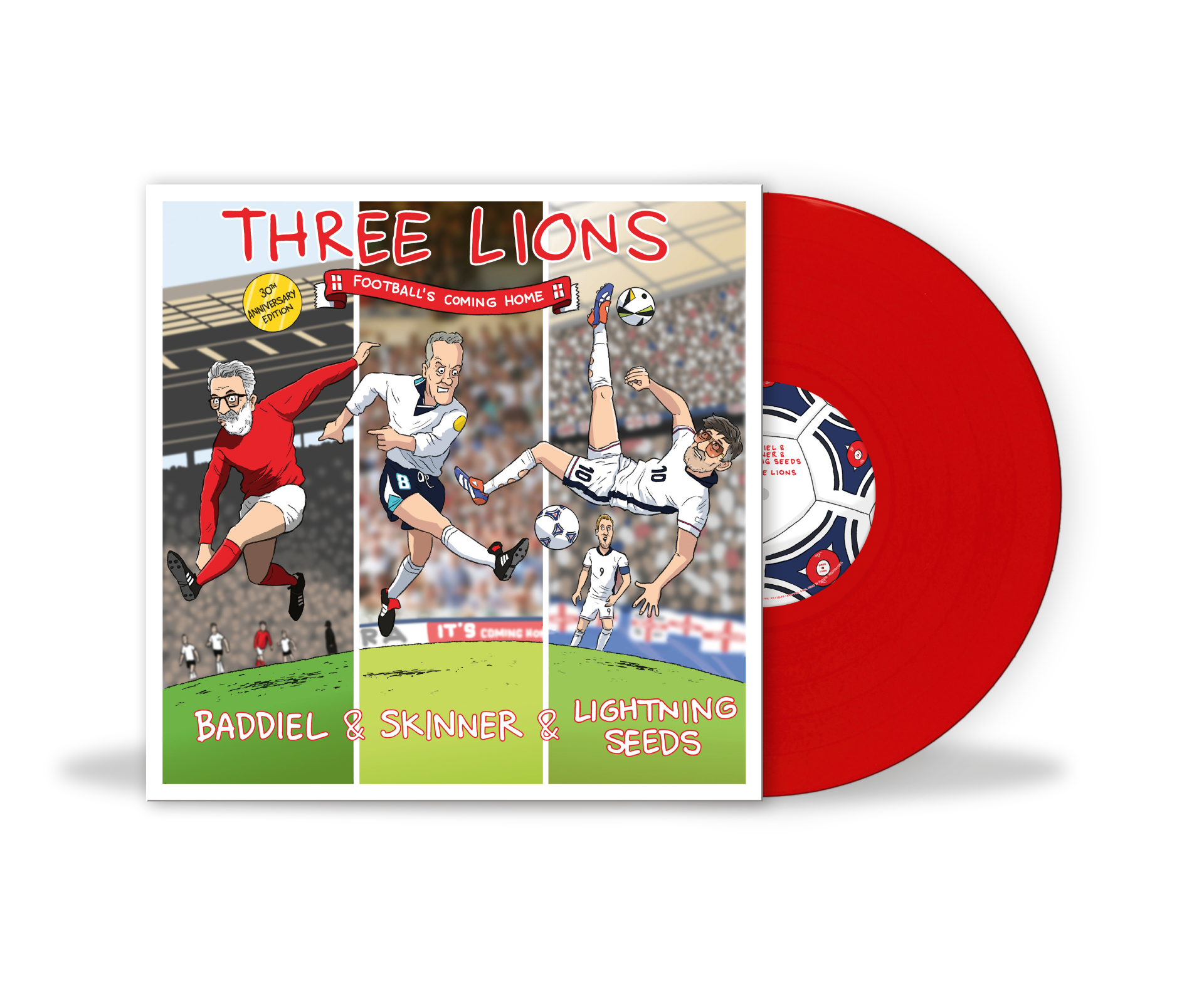 Baddiel, Skinner & Lightning Seeds  Three Lions (Football's Coming Home): 30th Anniversary Edition **PREORDER**