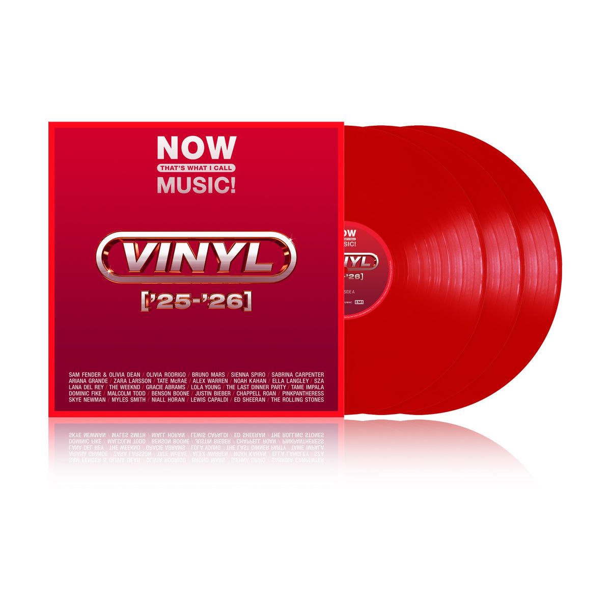 NOW That's What I Call Music! : Vinyl [25-26] Red 3LP **PREORDER**