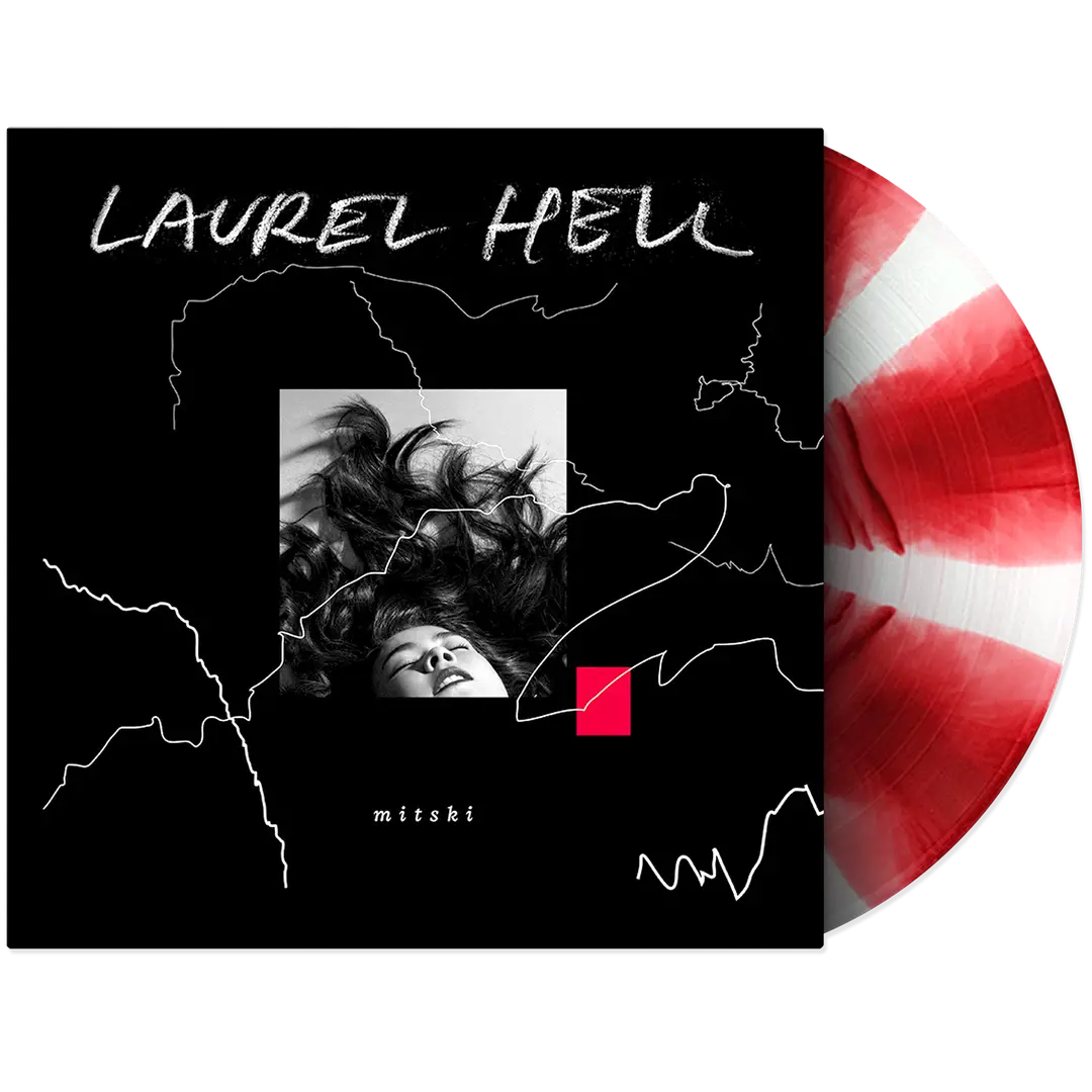Mitski Laurel Hell Ruby & White Bloom Vinyl **PREORDER**