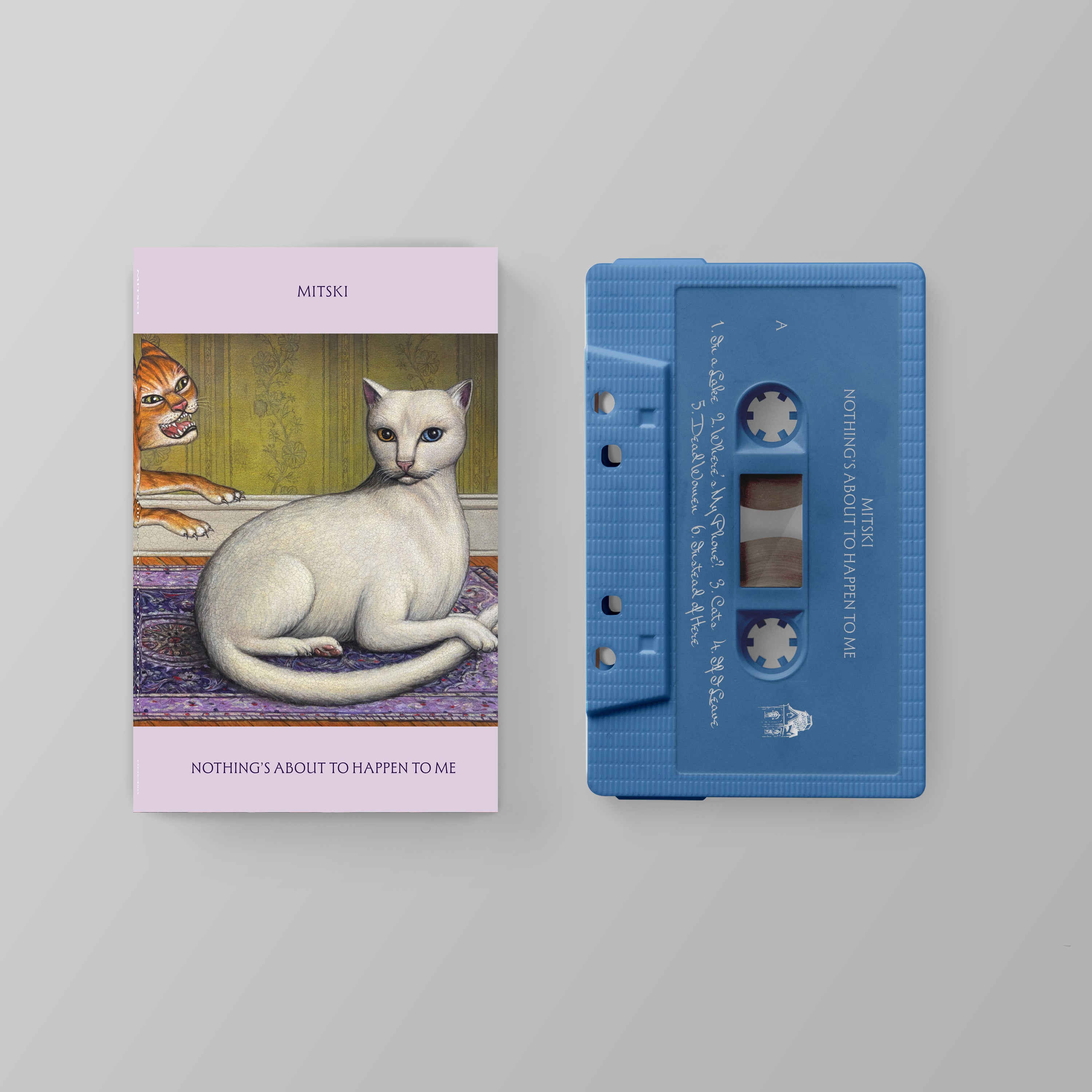 Mitski Nothing's About to Happen to Me Blue Cat Eye Cassette