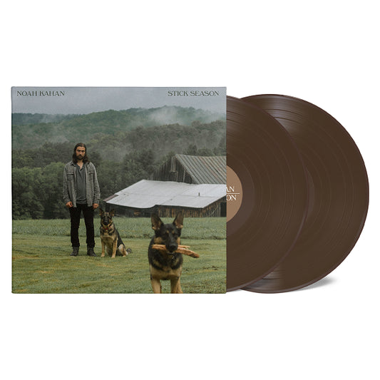 Noah Kahan Stick Season Exclusive Chestnut Brown 2LP.