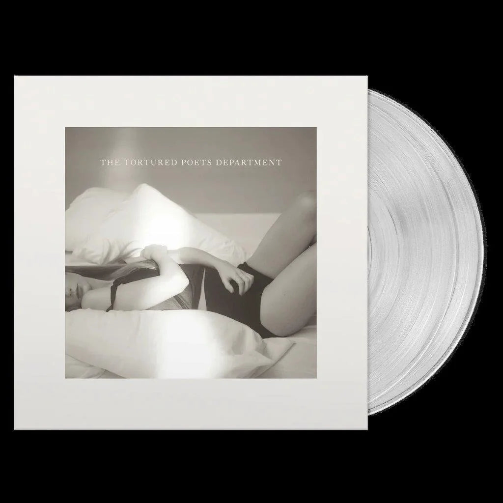 Taylor Swift The Tortured Poets Department Phantom Clear Vinyl + Bonus Track “The Manuscript”