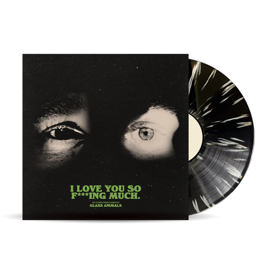 Glass Animals -  I Love You So F***ing Much. Black+White Splatter Ltd Edition