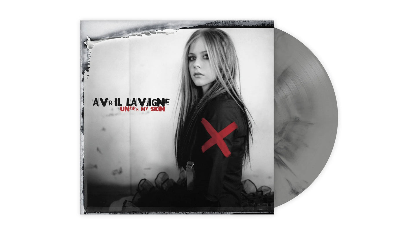 Avril Lavigne Under My Skin Silver/Grey & Black Marble LP