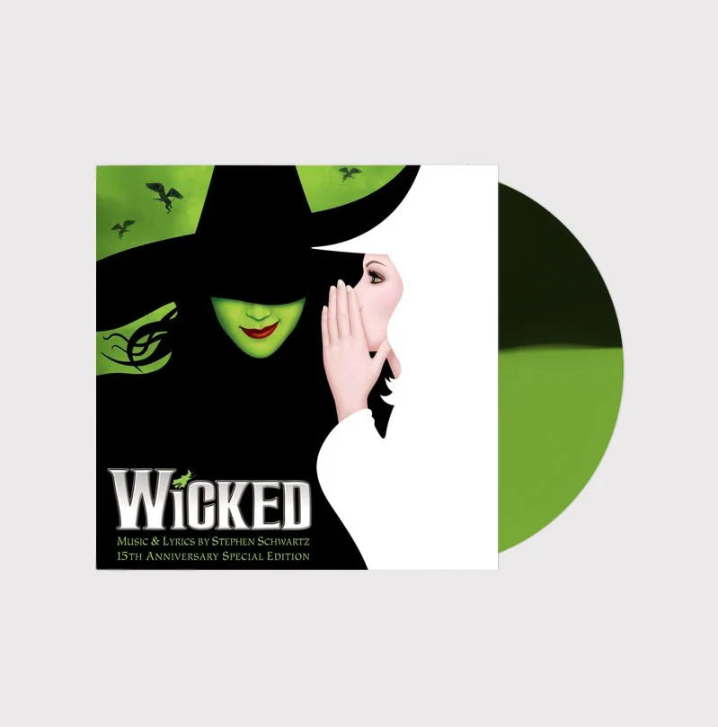 Wicked Original Broadway Cast Recording - Green/Black Vinyl