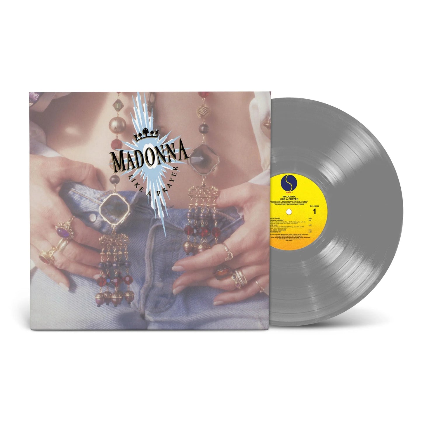 Madonna Like A Prayer Silver Vinyl