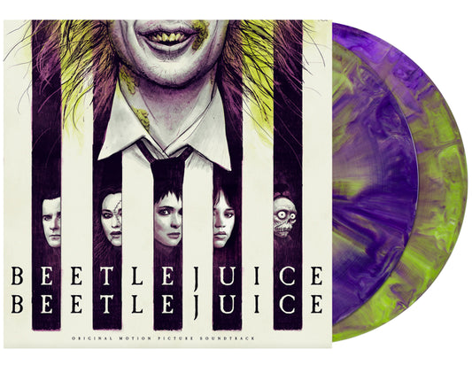 BEETLEJUICE BEETLEJUICE (2lp Lime Green & Purple Hand Pour Coloured Vinyl)