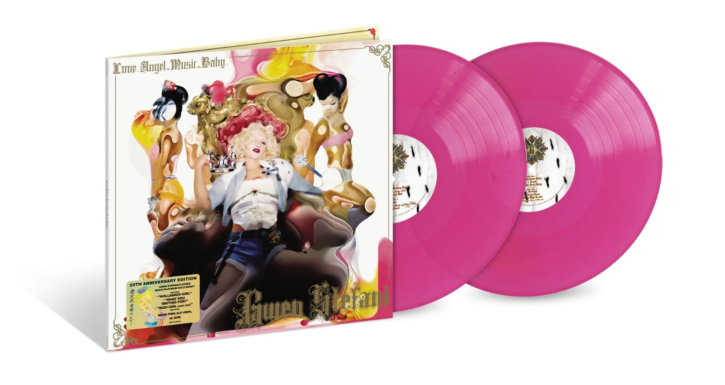 Gwen Stefani L.A.M.B 20th Anniversary LIMITED EDITION 2LP Pink