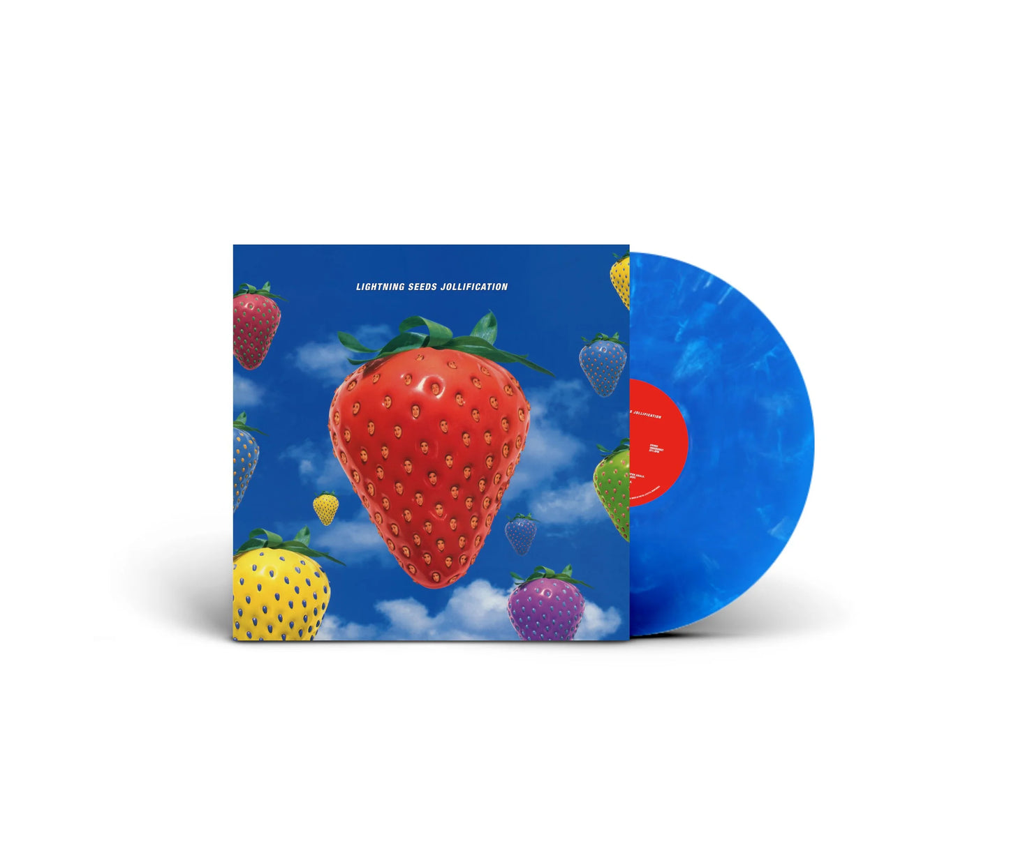 Lightning Seeds Jollification Jump Into The Blue LP NATIONAL ALBUM DAY