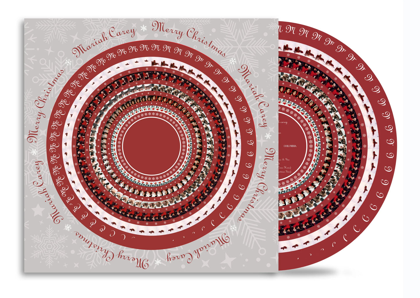 Mariah Carey Merry Christmas (30th Anniversary) Zoetrope LP **PREORDER**