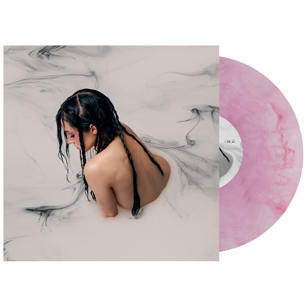 Poppy – Negative Spaces Clear w/ Pink Marble Vinyl in trifold jacket **PREORDER**